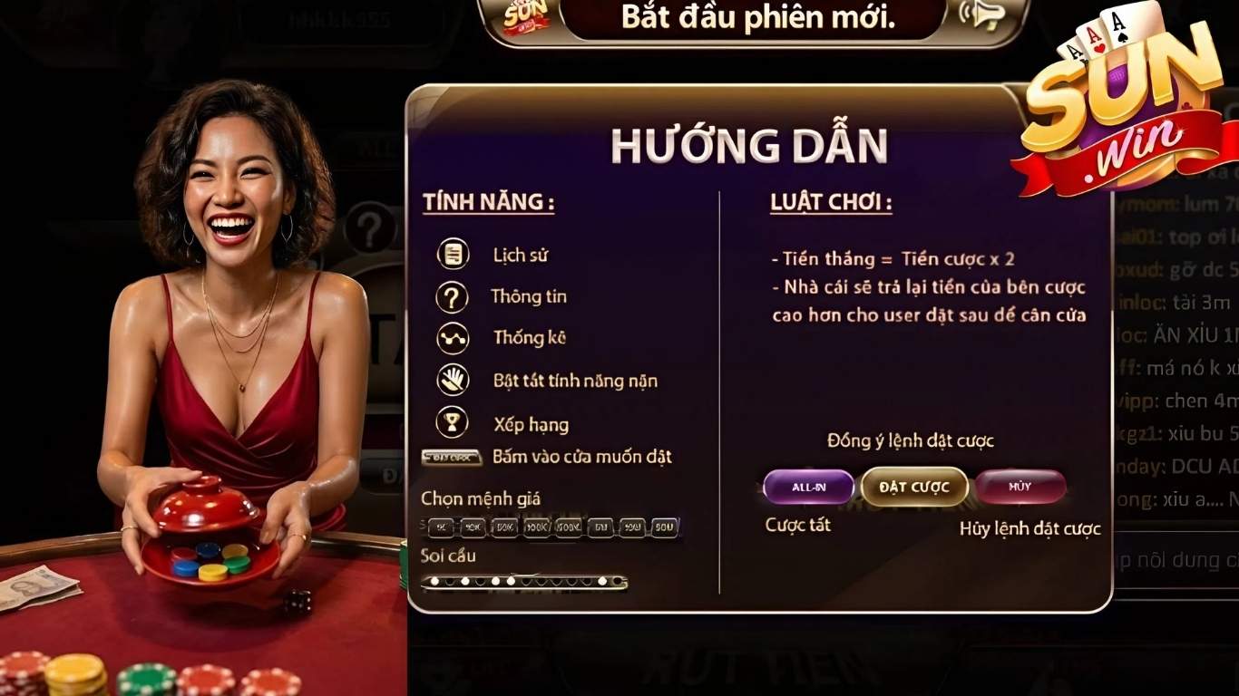 Cập nhật quy luật, cách chơi tài xỉu Sunwin 